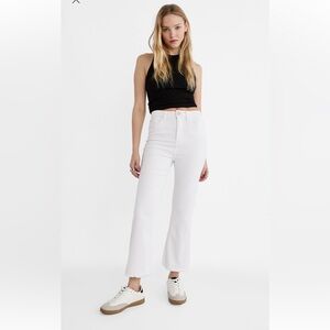 #30. Stradivarius Cropped Flared Jeans